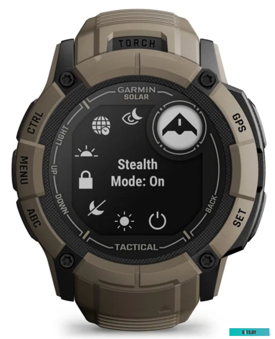 010-02805-02 Garmin Instinct 2x Solar Tactical Edition (светло-коричневый)