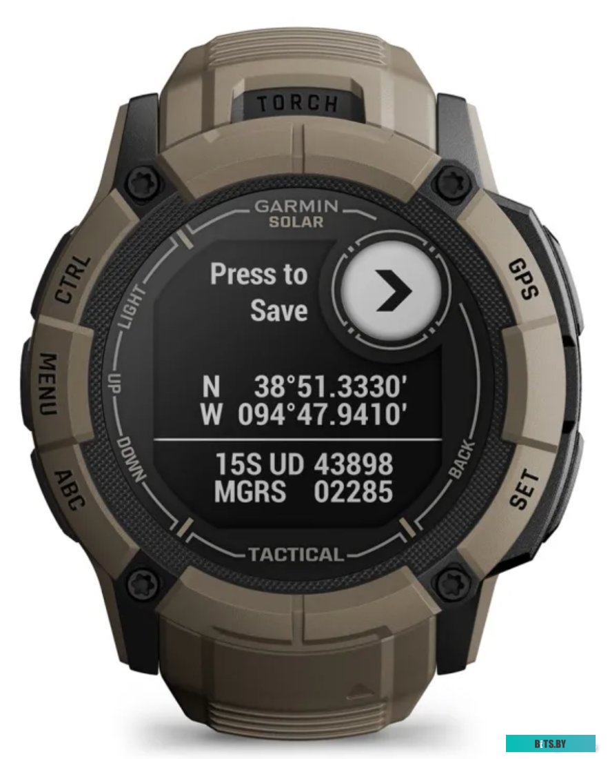 010-02805-02 Garmin Instinct 2x Solar Tactical Edition (светло-коричневый)