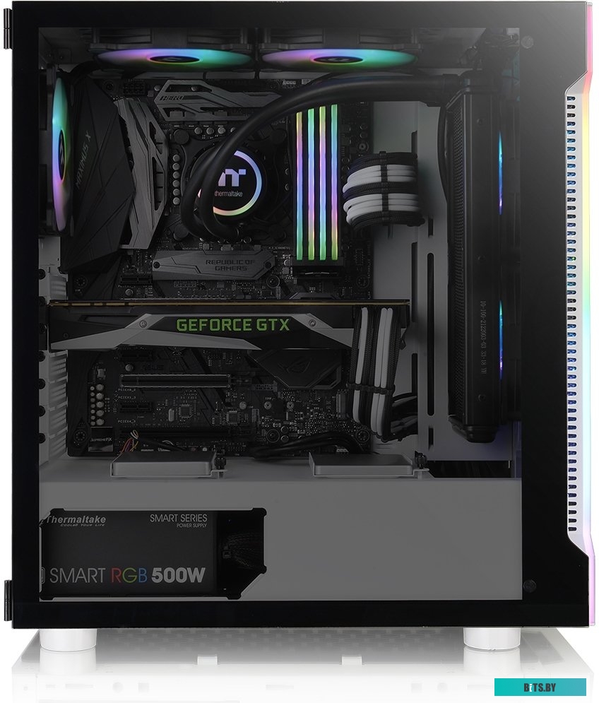 Корпус Thermaltake H200 TG Snow RGB CA-1M3-00M6WN-00
