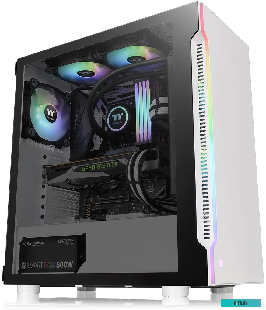 Корпус Thermaltake H200 TG Snow RGB CA-1M3-00M6WN-00