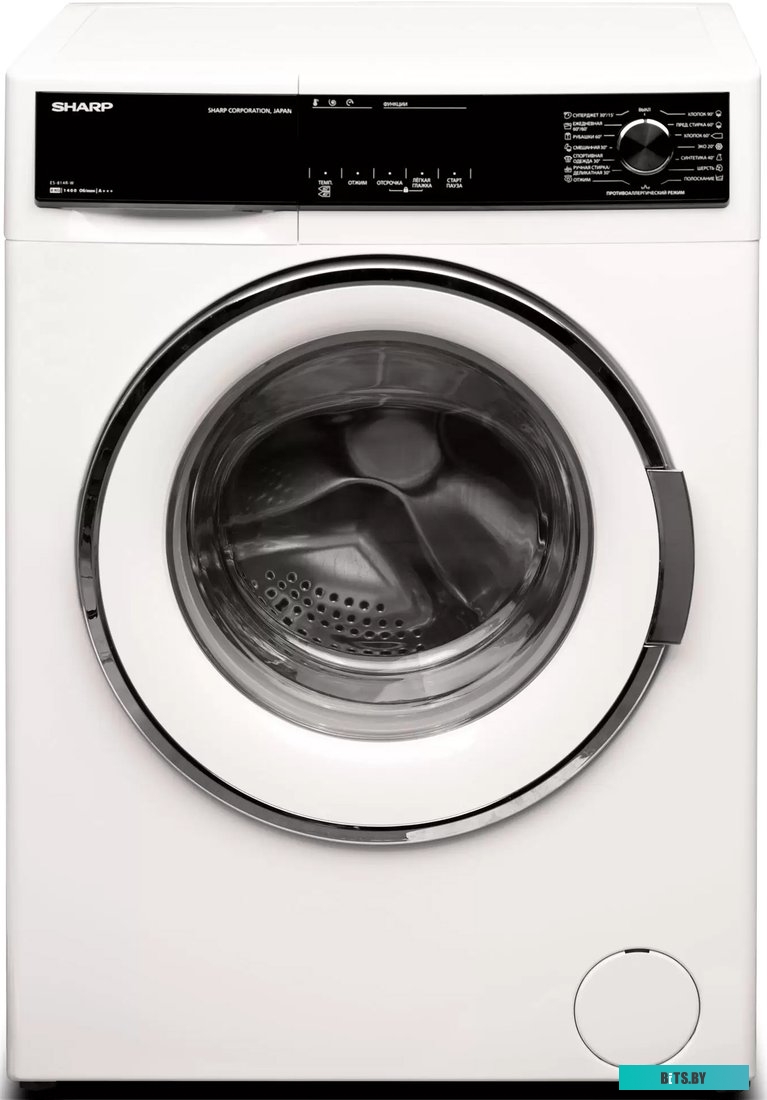 ES814RW Стиральная машина Sharp ES814RW, с фронтальной загрузкой, 8кг, 1400об/мин
