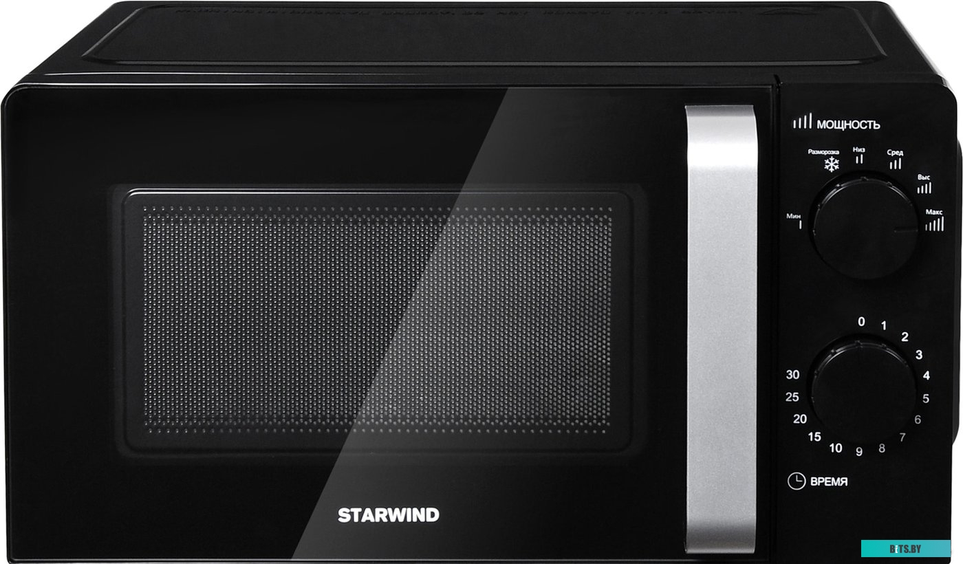 SMW5220_G Микроволновая печь STARWIND SMW5220, 700Вт, 20л, нержавеющая сталь