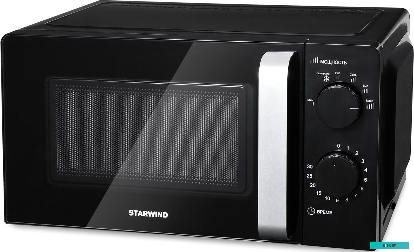SMW5220_G Микроволновая печь STARWIND SMW5220, 700Вт, 20л, нержавеющая сталь