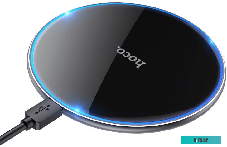Беспроводное зарядное устройство Hoco CW6 Pro Easy (черный)