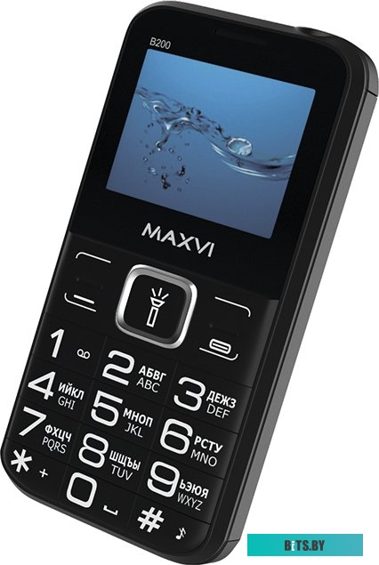 Мобильный телефон Maxvi B200 (черный)