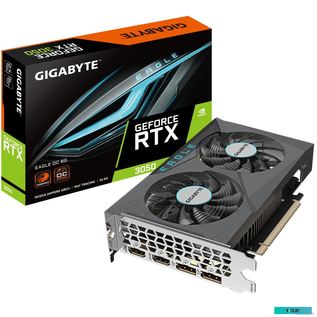 GV-N3050EAGLE OC-6GD Gigabyte GeForce RTX 3050 Eagle OC 6GB GV-N3050EAGLE OC-6GD