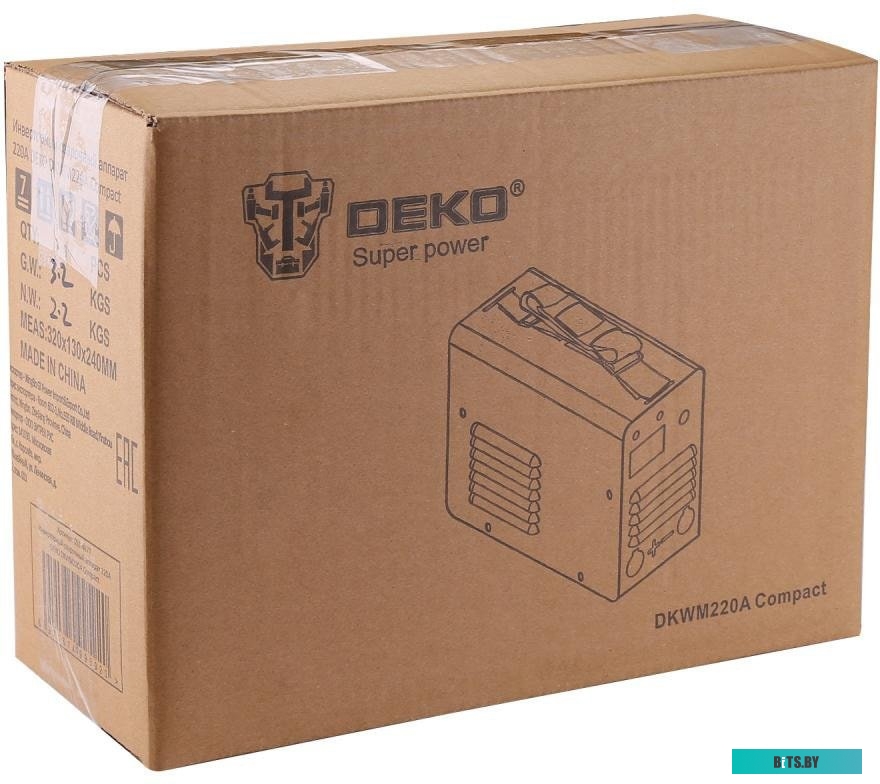 051-4677 Сварочный аппарат DEKO DKWM220A Compact,  инвертор [051-4677]