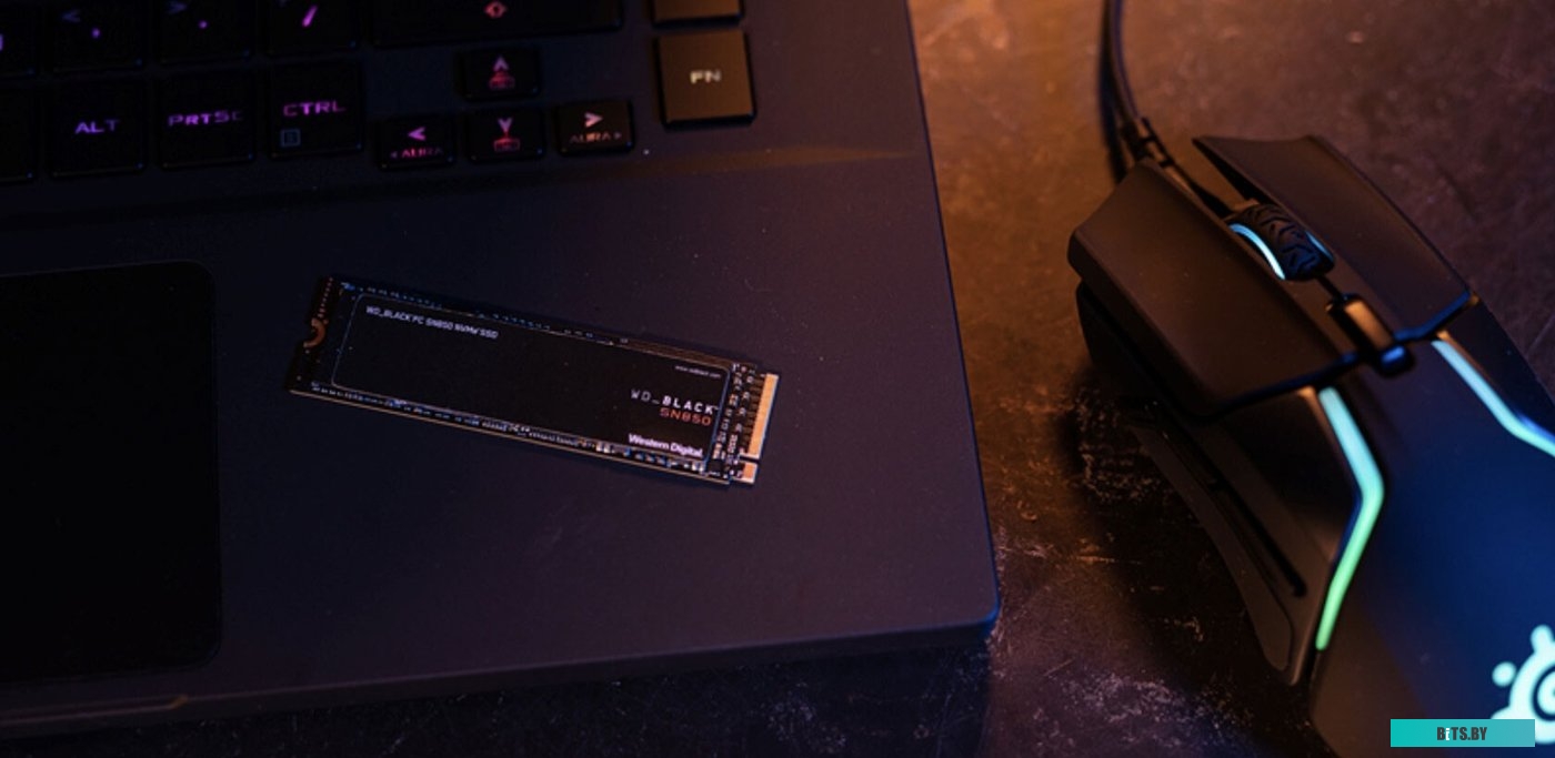 Твердотельный накопитель WD BLACK SN850 NVMe  SSD with Heatsink (PCIe® Gen4) 1TB