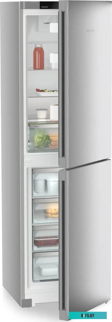 CNsff 5704-20 001 Холодильники LIEBHERR/ Pure, EasyFresh, МК NoFrost, 4 контейнера МК, в. 201,5 см, ш. 60 см, класс ЭЭ A, внутренние ручки, покрытие S