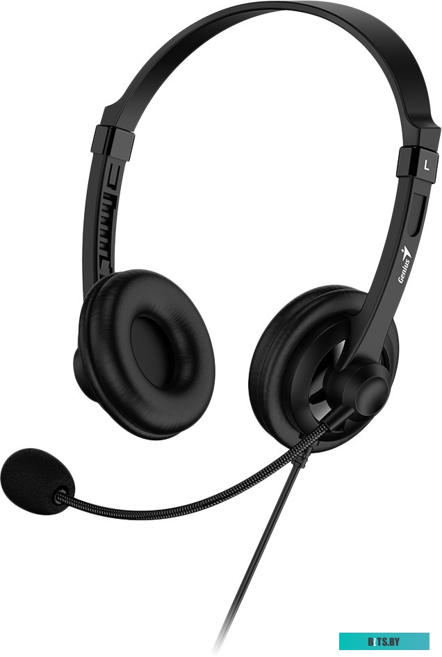 HS-230U Гарнитура проводная (наушники) Genius HS-230U, USB, Черный HS-230U