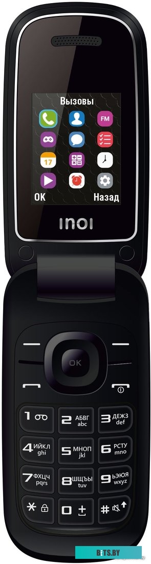 Мобильный телефон Inoi 108R (черный)