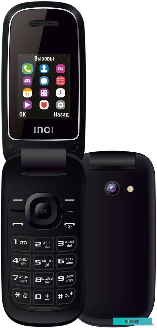 Мобильный телефон Inoi 108R (черный)