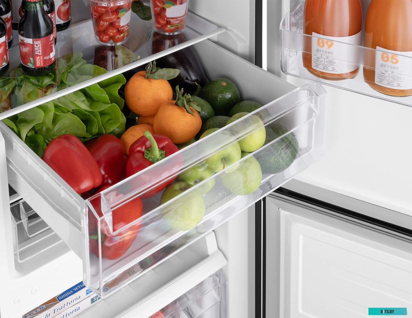 WRK2000TotalNoFrostInverterBlackInox Weissgauff WRK 2000 Total NoFrost Inverter Black Inox