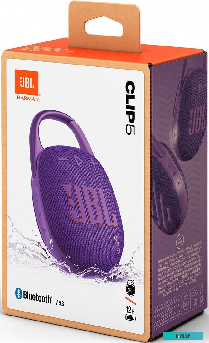 1200130010200 JBLCLIP5PUR JBL Clip 5 (фиолетовый)