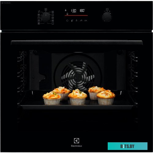 EOD6P77WZ Встраиваемые электрические духовки ELECTROLUX/ Электрический духовой шкаф с конвекцией, приготовление на пару,объем 72 л, утапливаемые перек