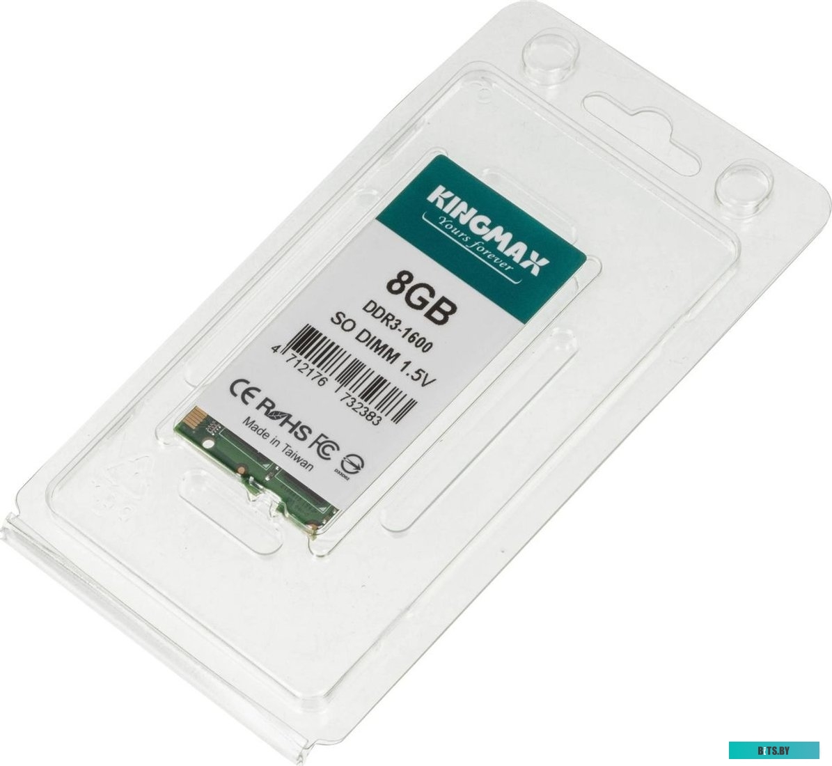 KM-SD3-1600-8GS Оперативная память Kingmax KM-SD3-1600-8GS DDR3 -  1x 8ГБ 1600МГц, для ноутбуков (SO-DIMM),  Ret