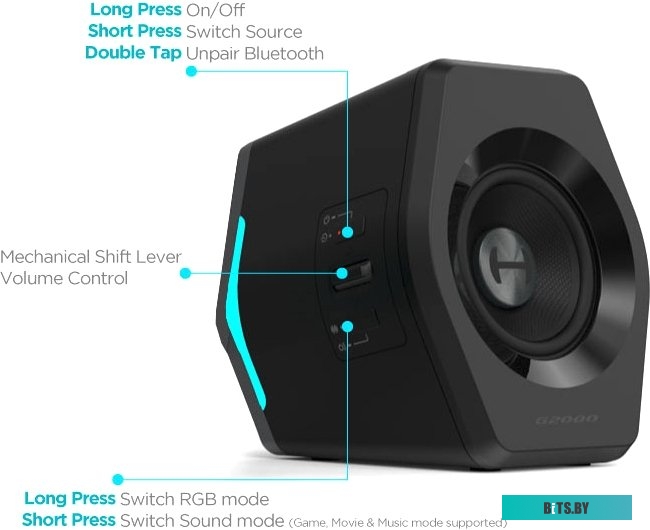 Колонки Edifier Hecate G2000 (черный)
