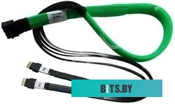 05-50062-00 Кабель LSI 05-50062-00 U.2 Enabler, HD (SFF8643) -to- OCuLink (SFF8612), 1m, Used with Supermicro &amp; Intel systems use OCuLink on the N