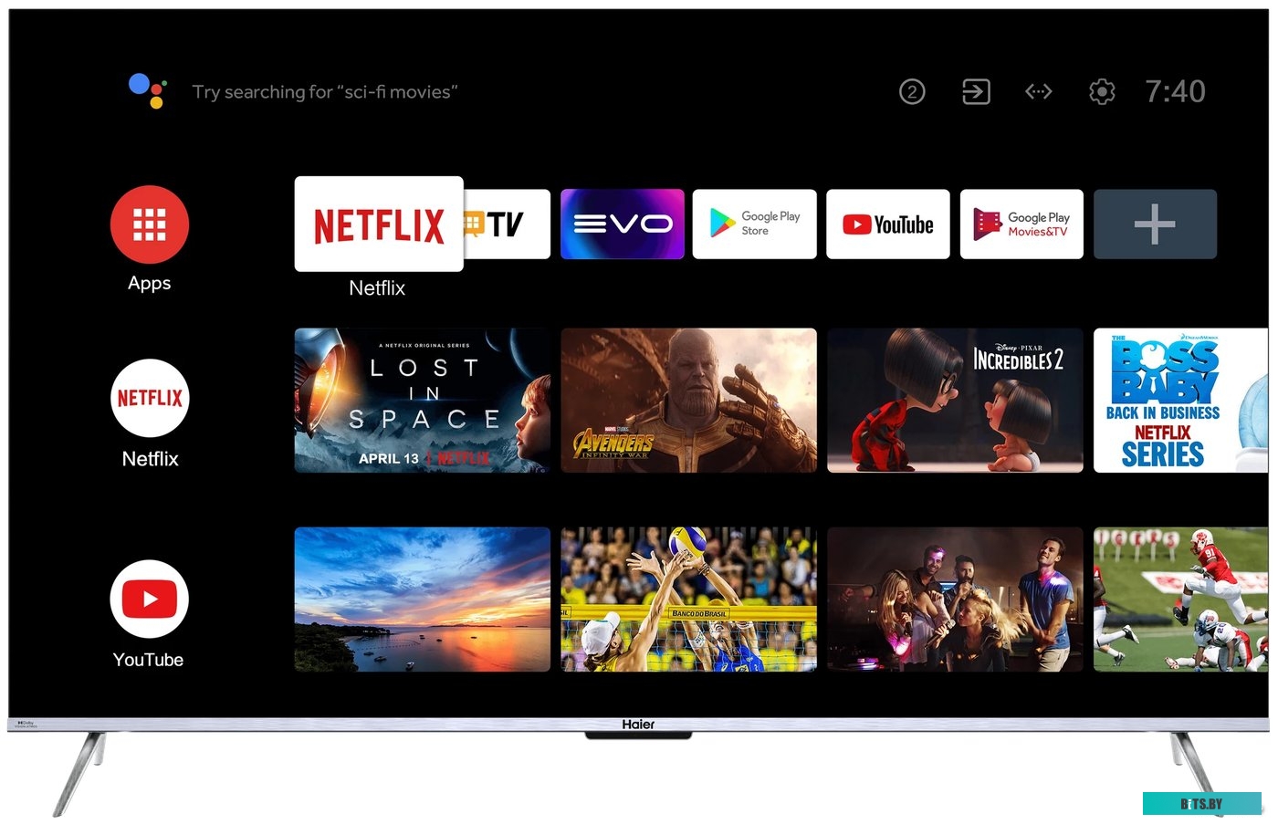 Haier 75 Smart TV S3