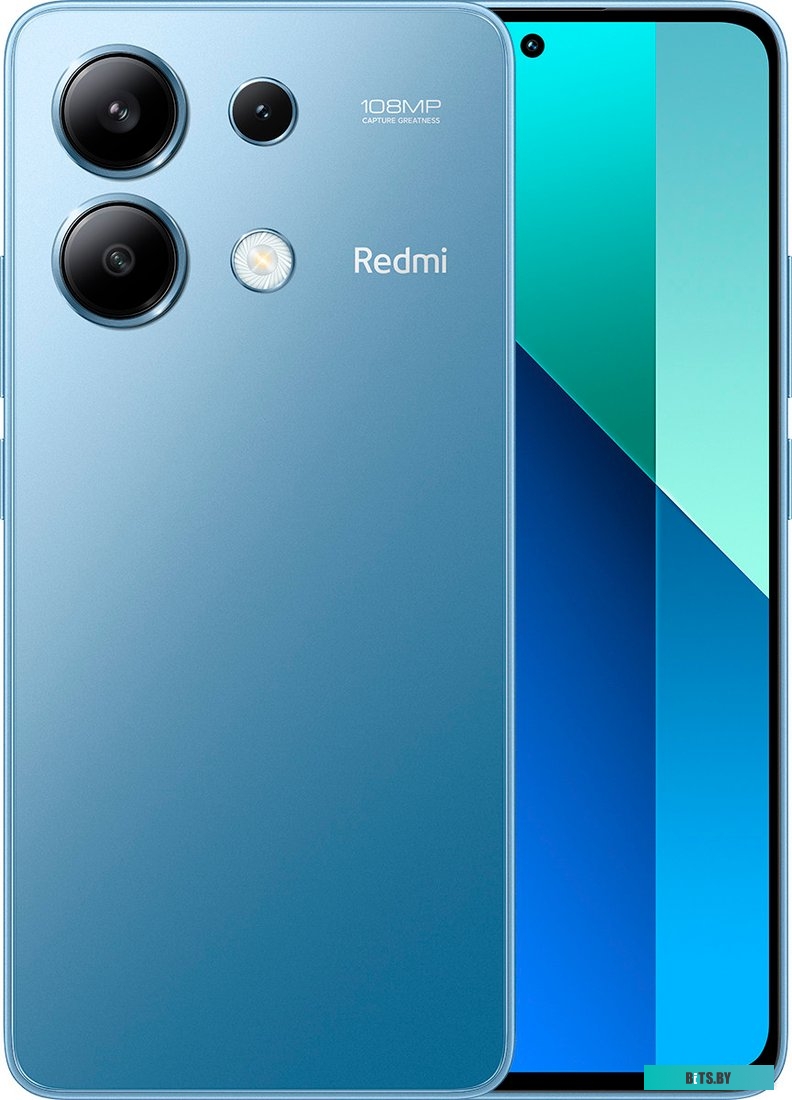 Xiaomi Redmi Note 13 6GB/128GB с NFC международная версия (ледяной синий)