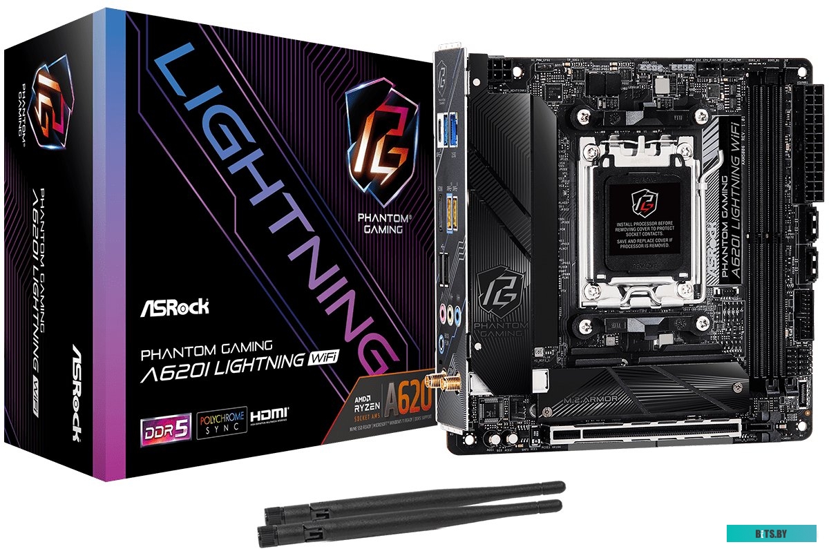 Материнская плата ASRock A620I Lightning WiFi