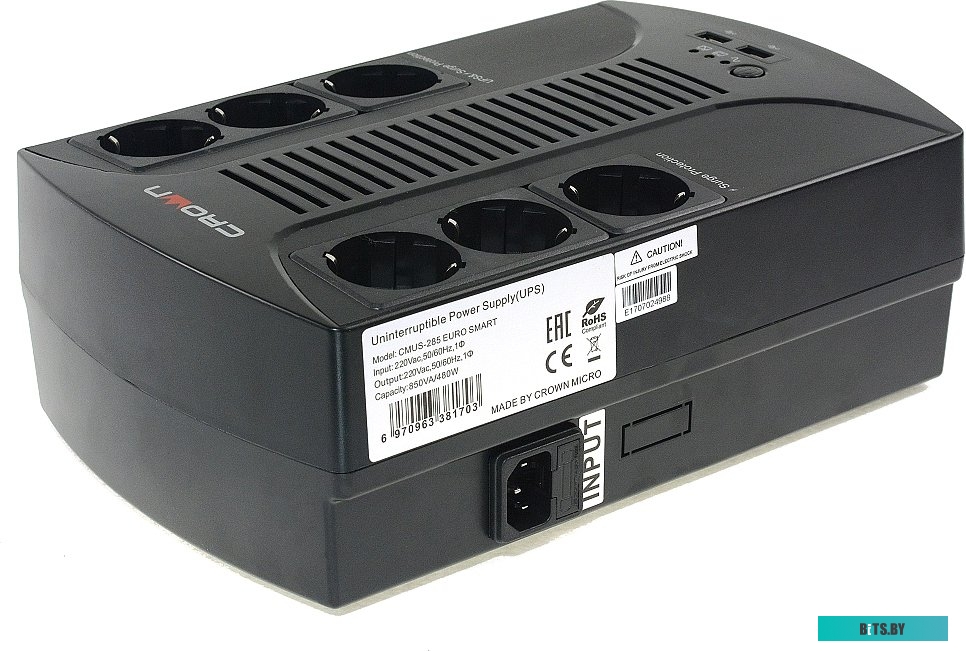 Источник бесперебойного питания CROWN CMUS-295 EURO SMART CM000003160