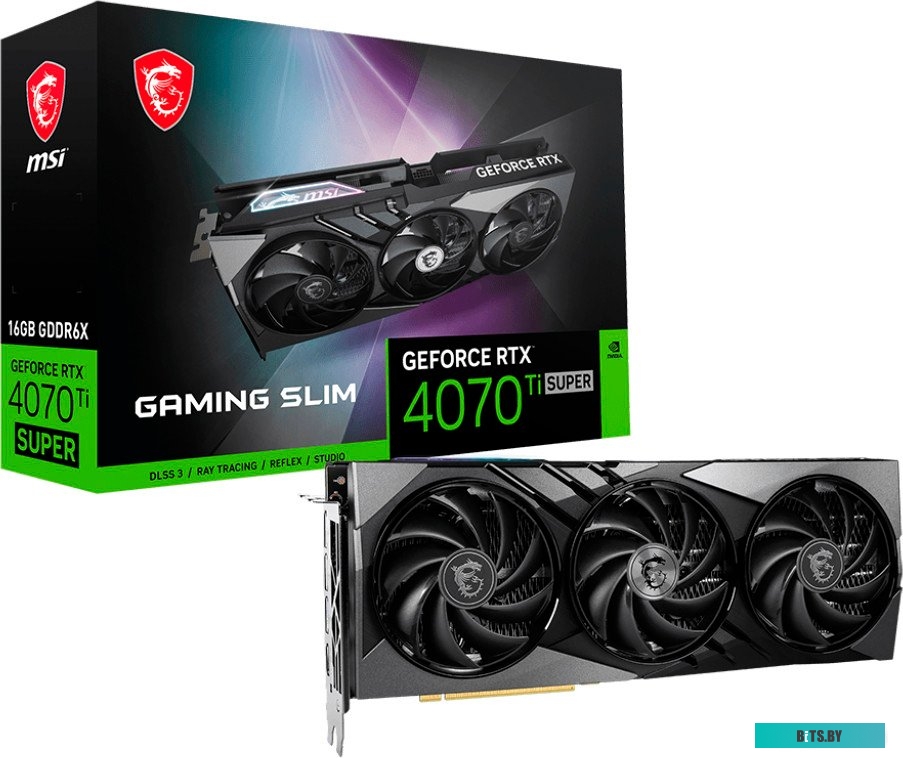 MSI GeForce RTX 4070 Ti Super 16G Gaming Slim