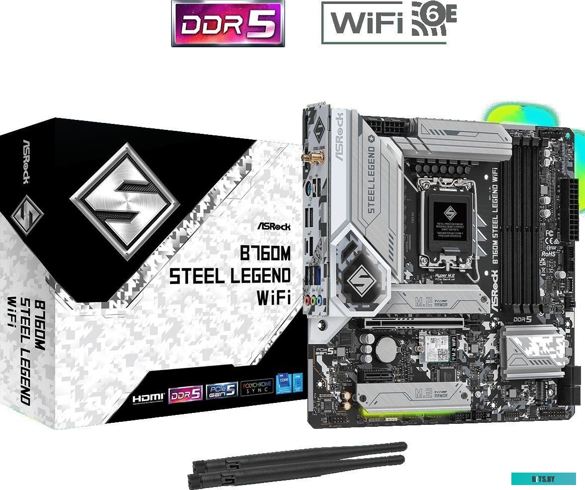 Материнская плата ASRock B760M Steel Legend WiFi