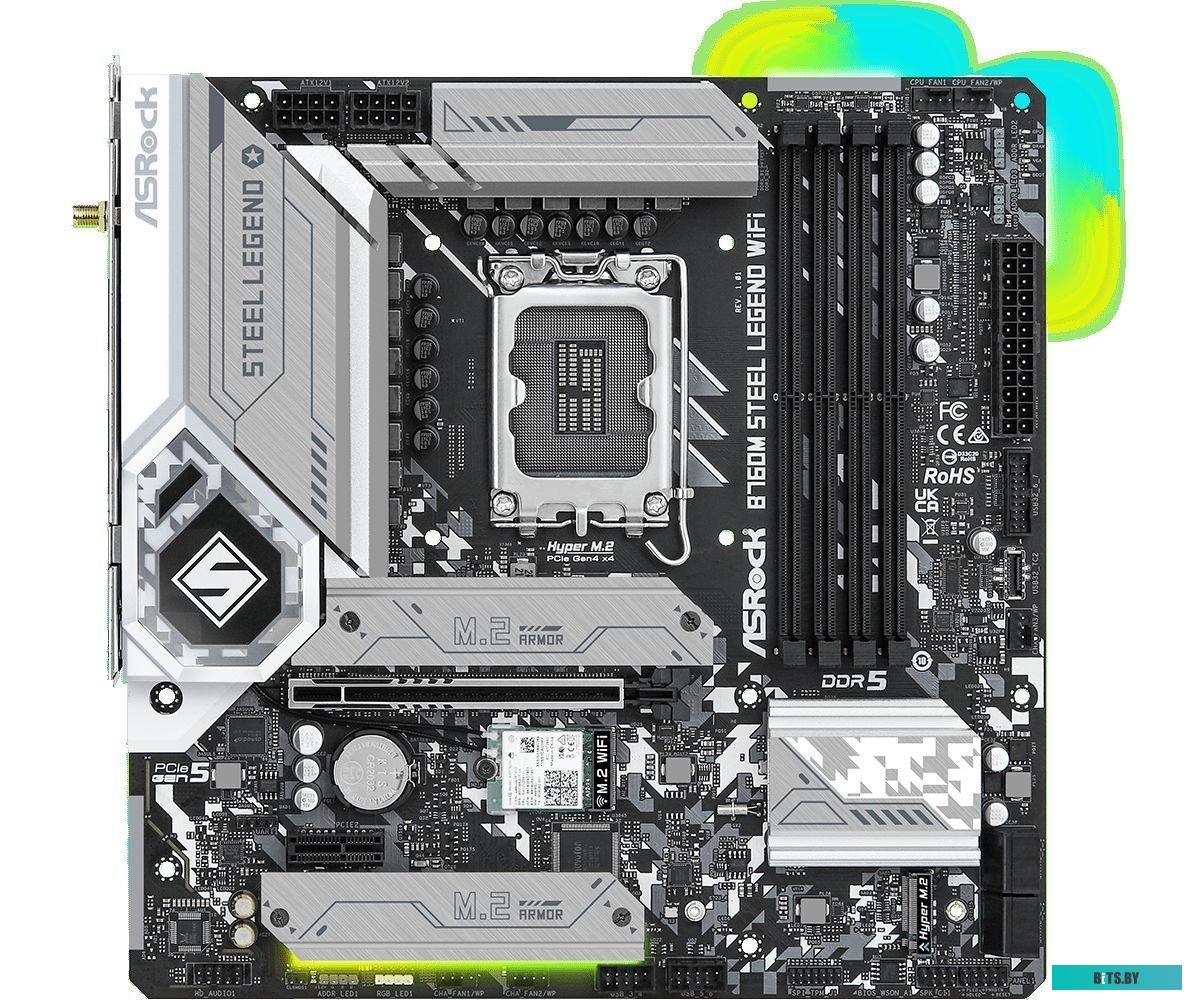 Материнская плата ASRock B760M Steel Legend WiFi