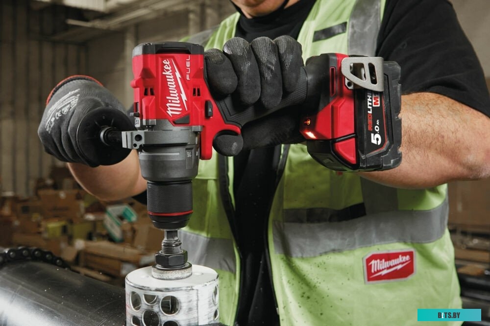 4058546376574 4933479863 Milwaukee M18 FUEL M18FDD3-502X 4933479863 (с 2-мя АКБ 5 Ач, кейс)