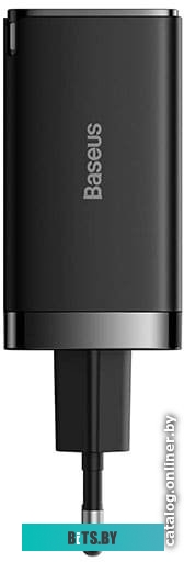Сетевое зарядное Baseus GaN5 Pro Fast Charger 2C+U 65W (черный)