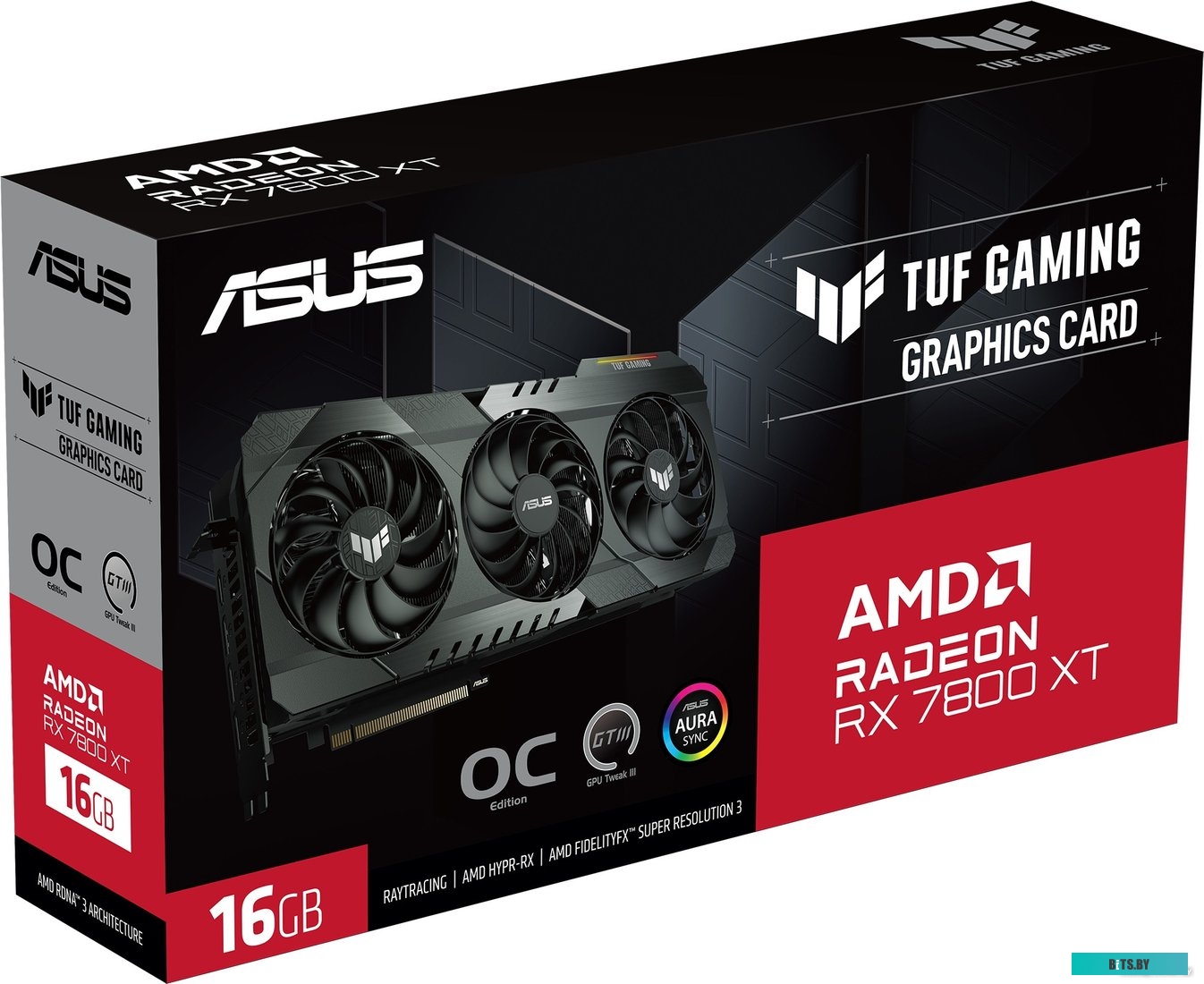 Видеокарта Asus TUF-RX7800XT-O16G-OG-GAMING TUF-RX7800XT-O16G-OG-GAMING