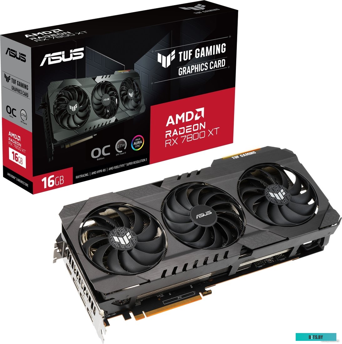 Видеокарта Asus TUF-RX7800XT-O16G-OG-GAMING TUF-RX7800XT-O16G-OG-GAMING