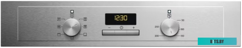 EOH3H00BX Духовой шкаф Электрический Electrolux EOH3H00BX черный/серебристый