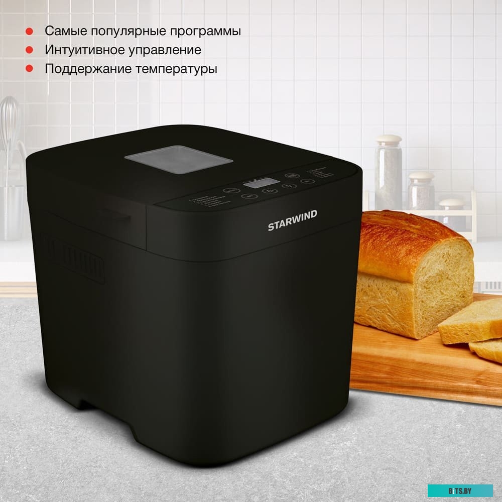 SBM2086 Хлебопечь StarWind SBM2086,  черный