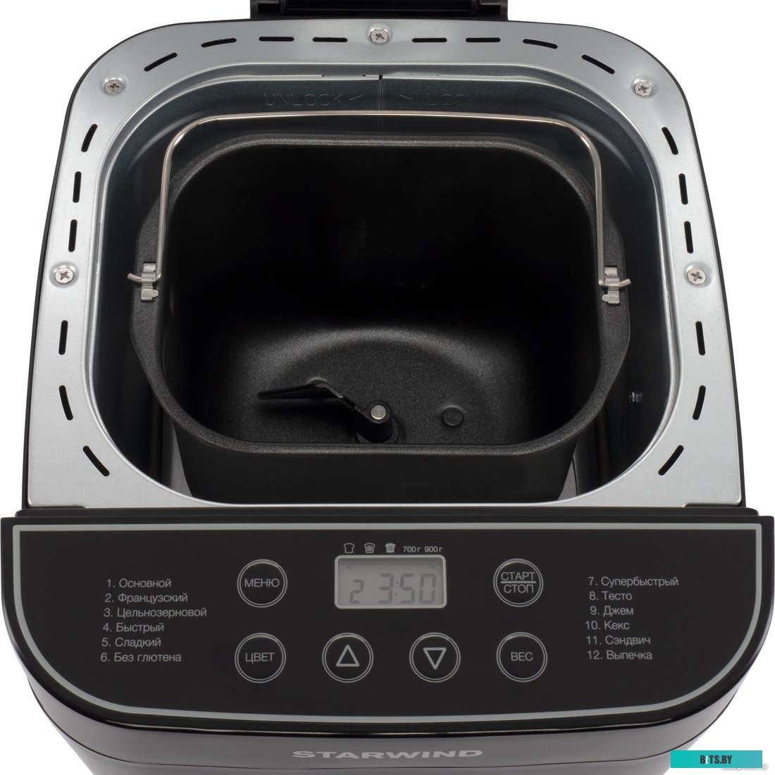 SBM2086 Хлебопечь StarWind SBM2086,  черный