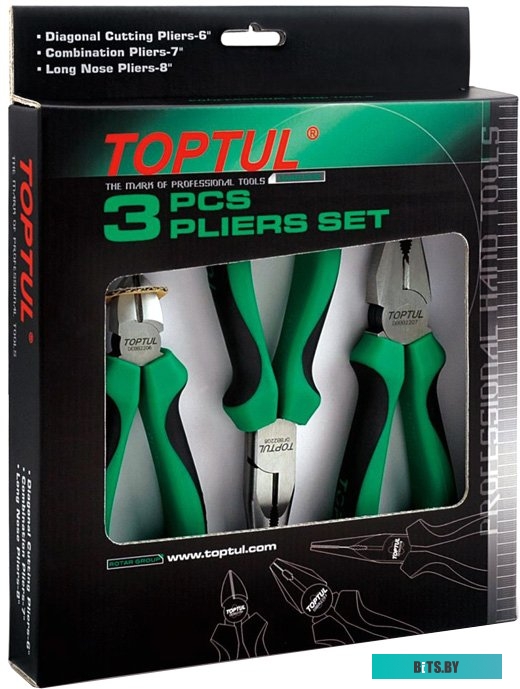 Набор ключей Toptul GAAE0302 (3 предмета)