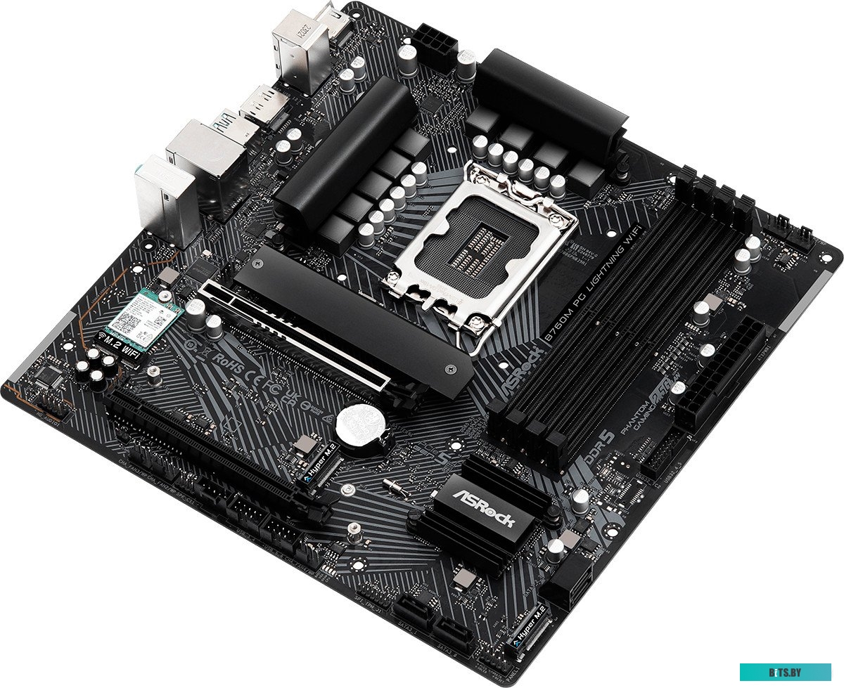 Материнская плата ASRock B760M PG Lightning WiFi 90-MXBMT0-A0UAYZ
