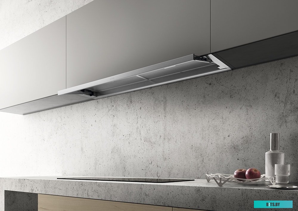 LEVER IX/A/56-PRF0160153 Вытяжки ELICA/ Вытяжка встраиваемая, 56 см, 1100 куб.м., нержавеющая сталь+стекло