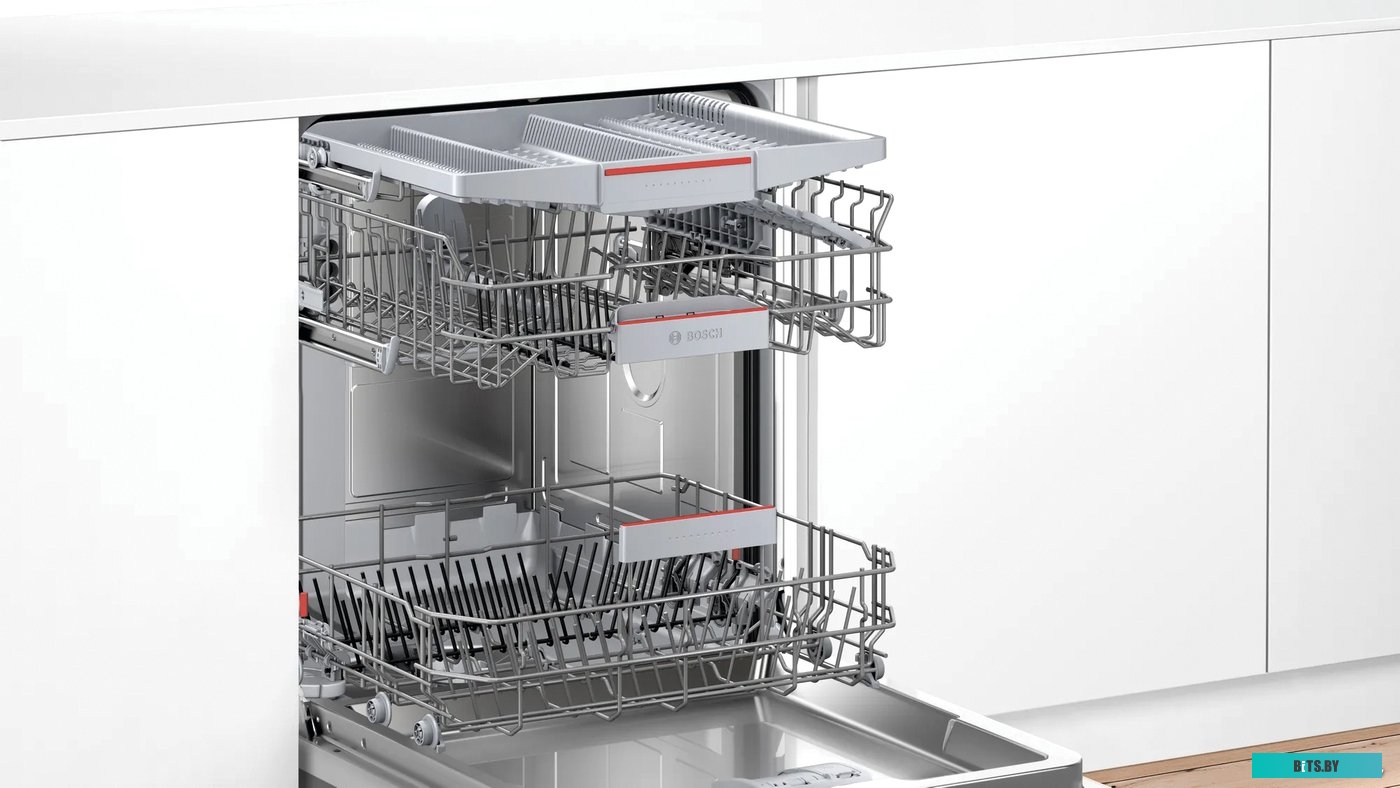 SMV4HVX37E Посудомоечная машина встраив. Bosch SMV4HVX37E 2400Вт полноразмерная