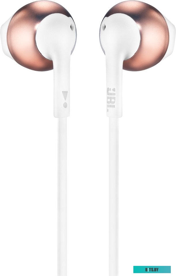 Наушники JBL Tune 205 (розовое золото) <JBLT205RGD>