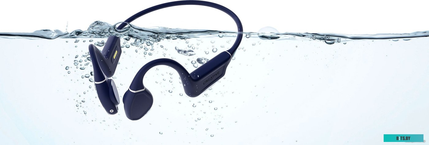 51EF1081AA000 Наушники Creative Outlier Free  Pro, Bluetooth, накладные, синий [51ef1081aa000]