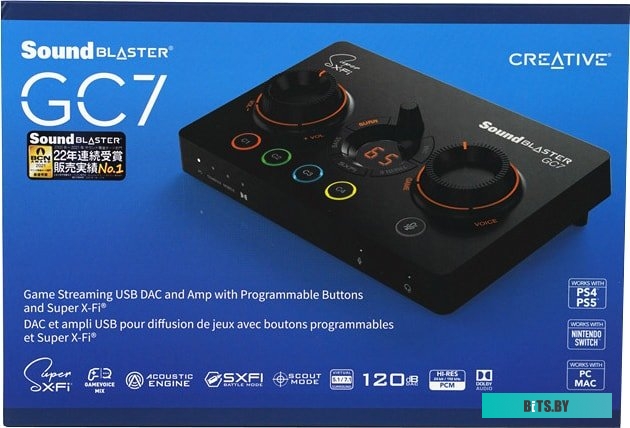 70SB181500000 Звуковая карта Creative USB Sound Blaster X 4 WW