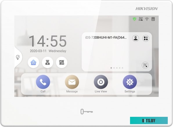 Видеодомофон Hikvision DS-KH9510-WTE1(B)