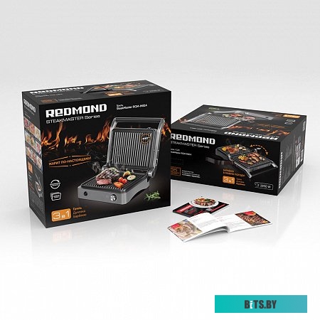 RGM-M814 Электрогриль RED SOLUTION SteakPRO RGM-M814,  черный и серый