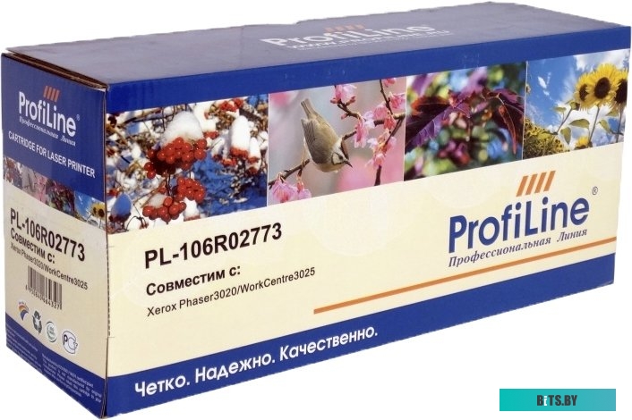 PR-106R02773 Картридж лазерный Print-Rite TFXAJABPU1J PR-106R02773 106R02773 black ((1500стр.) для Xerox Phaser 3020/3020BI) (PR-106R02773)