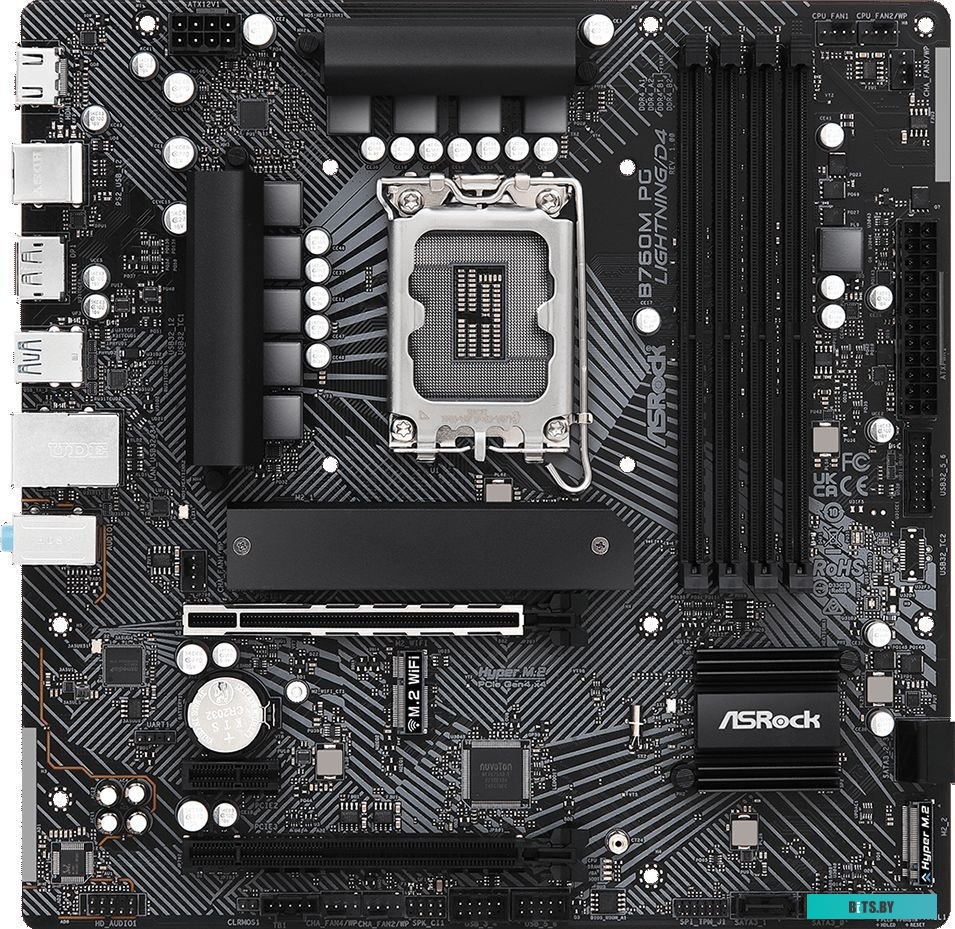 Материнская плата ASRock B760M PG Lightning/D4