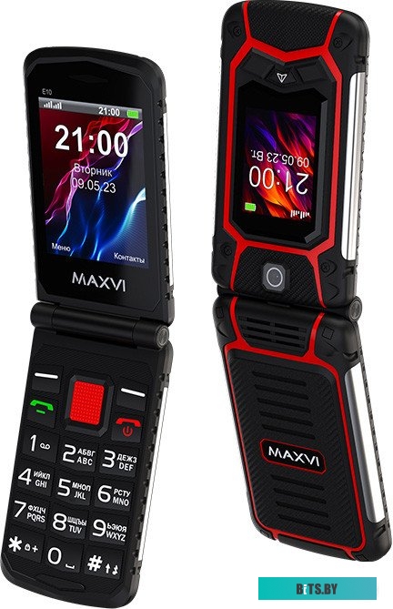 Мобильный телефон Maxvi E10 (красный)