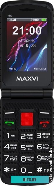 Мобильный телефон Maxvi E10 (красный)