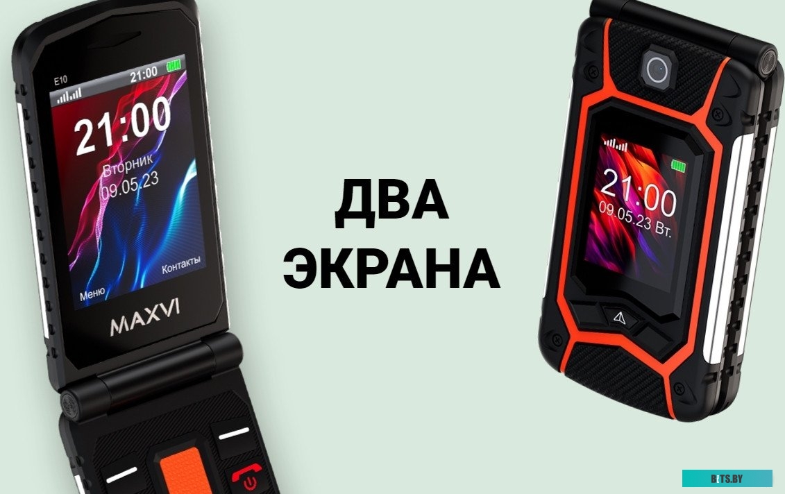 Мобильный телефон Maxvi E10 (красный)